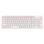 Bonelk KM-322 Slim Wireless Keyboard and Mouse Combo (Salmon)