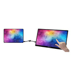 Open Box Verbatim Portable Touchscreen Monitor 17.3" Full HD 1080p Metal