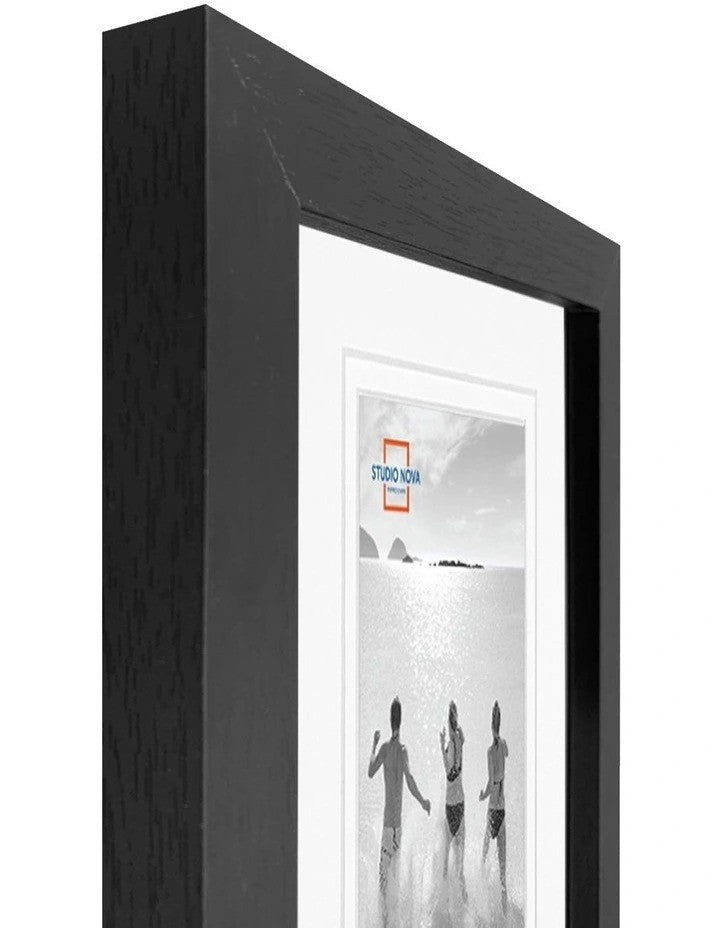 Gallery Wall Set - 9 Square Black Photo Frames 