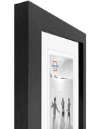 Gallery Wall Set - 9 Square Black Photo Frames 
