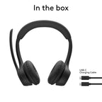 Logitech Zone 300 wireless headset (Graphite)