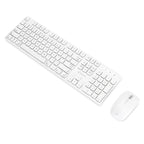 Bonelk KM-314 Slim Wireless Keyboard and Mouse Combo (White)