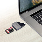 Bonelk USB-C to MicroSD/SD Adapter (Space Grey) 