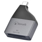Bonelk USB-C to MicroSD/SD Adapter (Space Grey) 