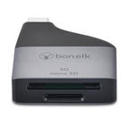 Bonelk USB-C to MicroSD/SD Adapter (Space Grey) 