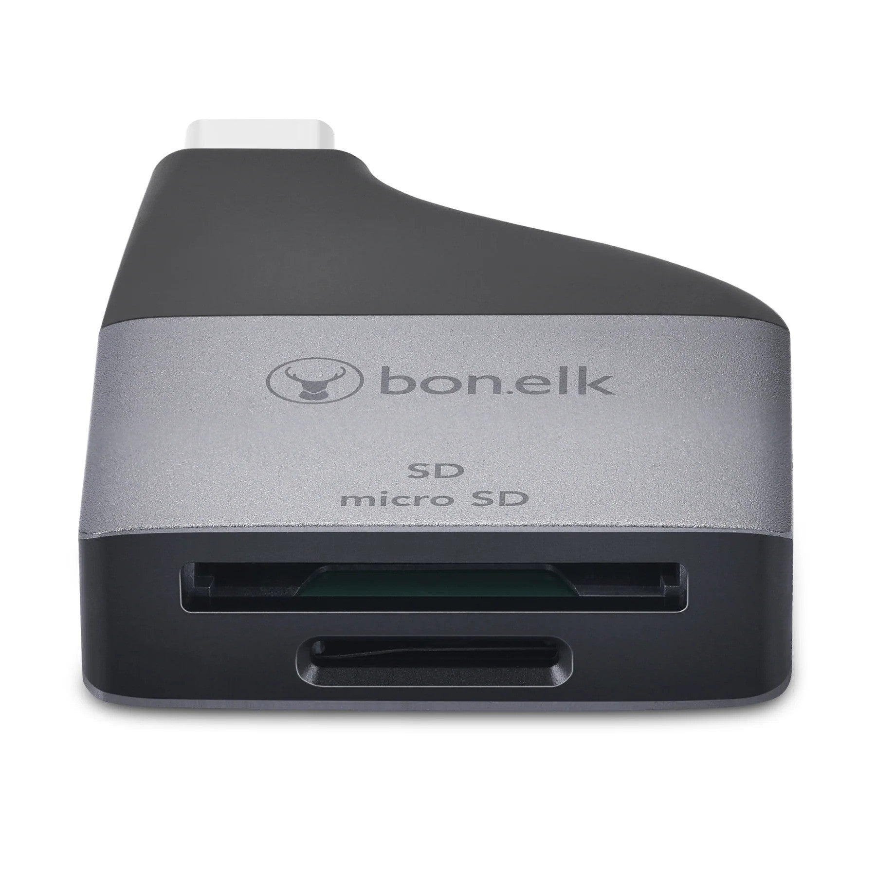 Bonelk USB-C to MicroSD/SD Adapter (Space Grey) 