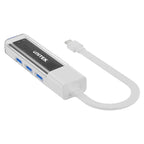 Unitek Bi-Directional Hub with Detachable Cable (White)