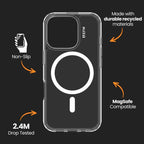 EFM Zurich MagSafe Case for Apple iPhone 16 Pro (Clear)