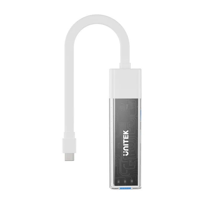 Unitek Bi-Directional Hub with Detachable Cable (White)