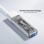 Unitek Bi-Directional Hub with Detachable Cable (White)