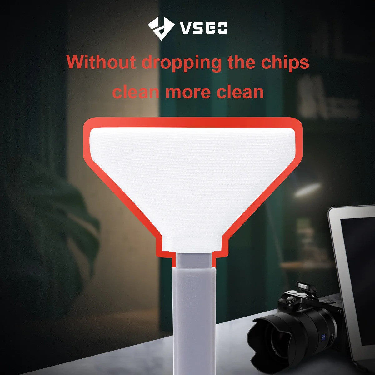  VSGO Sensor Cleaning Swab with Cleaner - Medium Format 