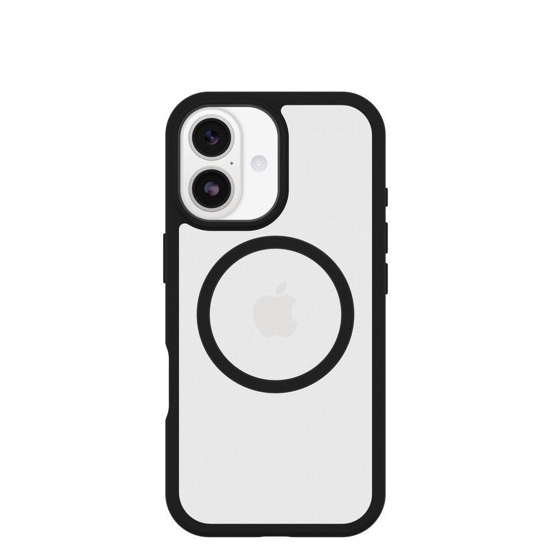OtterBox React MagSafe Case for iPhone 17 (Black Crystal)