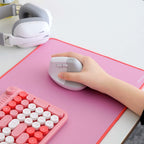 Fantech GO Comfy W195R Vertical Ergonomic Wireless Mouse (White)