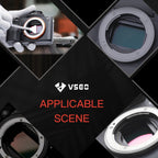  VSGO Sensor Cleaning Swab with Cleaner - Medium Format 