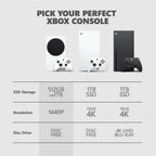 XBOX Series S Console 1TB (Robot White)