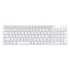 Bonelk KM-322 Slim Wireless Keyboard and Mouse Combo (White)