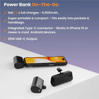 Damaged Box EFM Power On-The-Go 5K mAh Power Bank (Black)