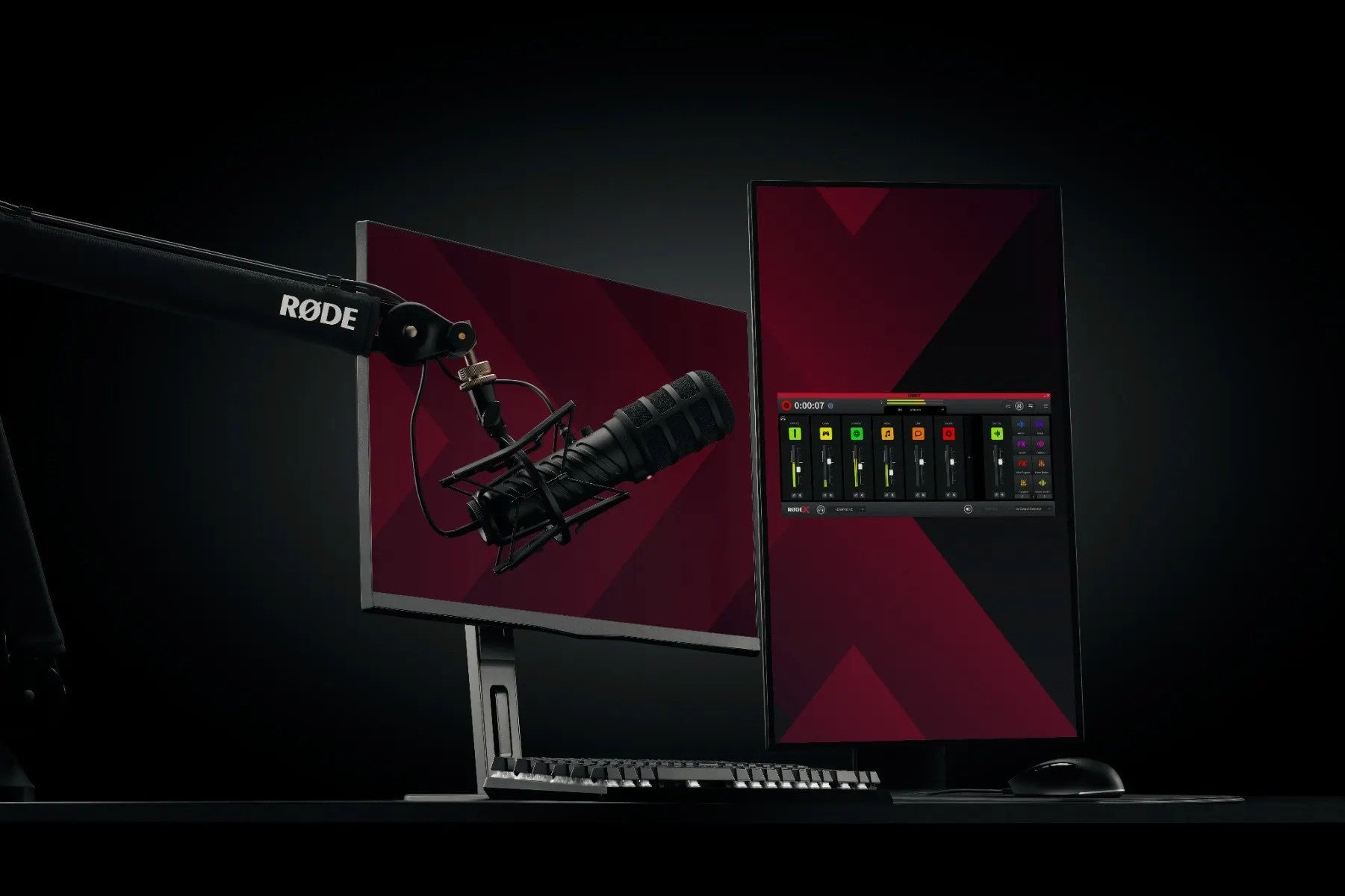 Open Box Rode XDM-100 USB-C Dynamic Microphone for Streamers and Gamers