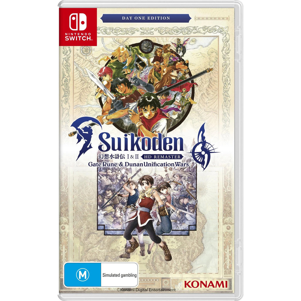 Suikoden I & II HD Remaster - Gate Rune & Dunan Unification Wars - Nintendo Switch