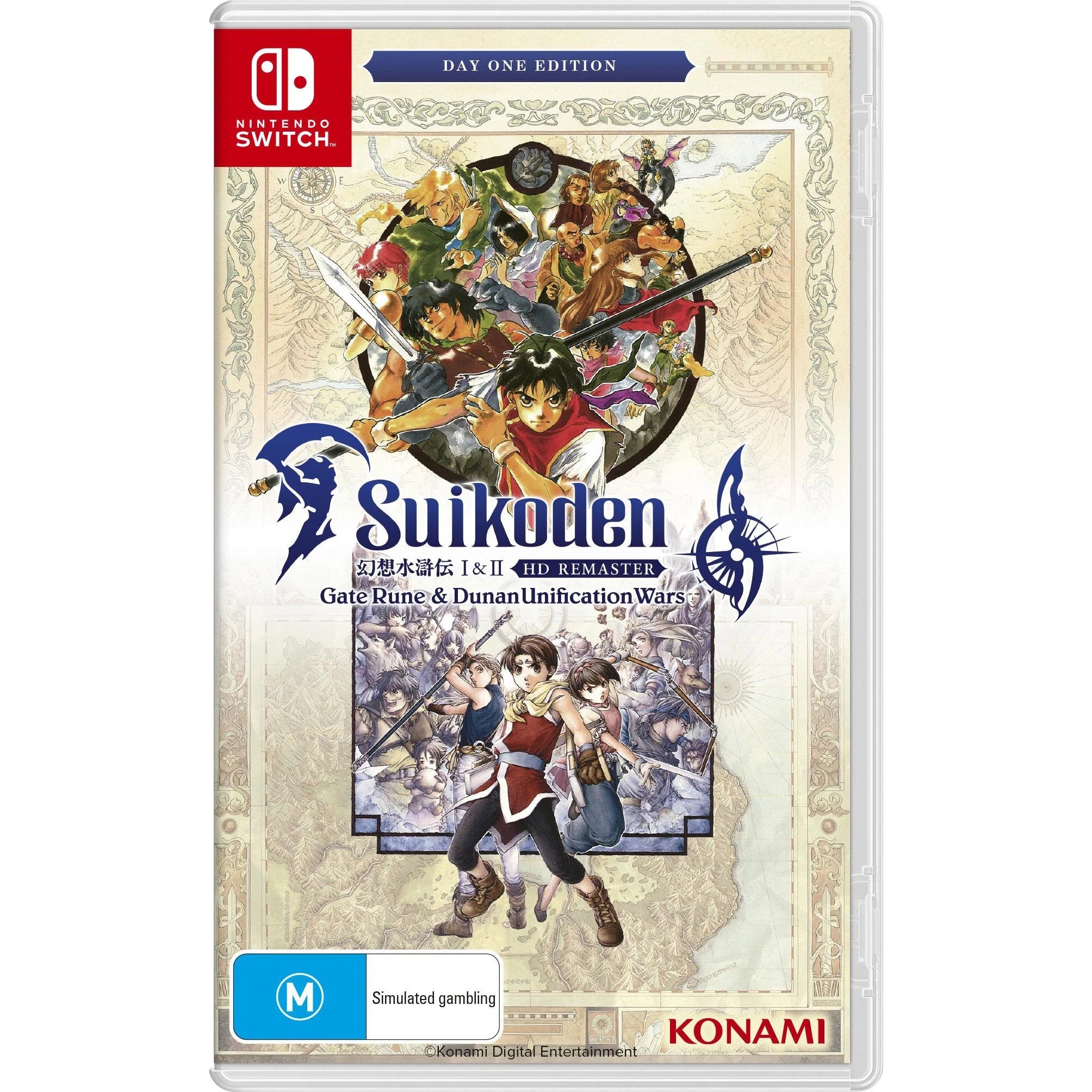 Suikoden I & II HD Remaster - Gate Rune & Dunan Unification Wars - Nintendo Switch
