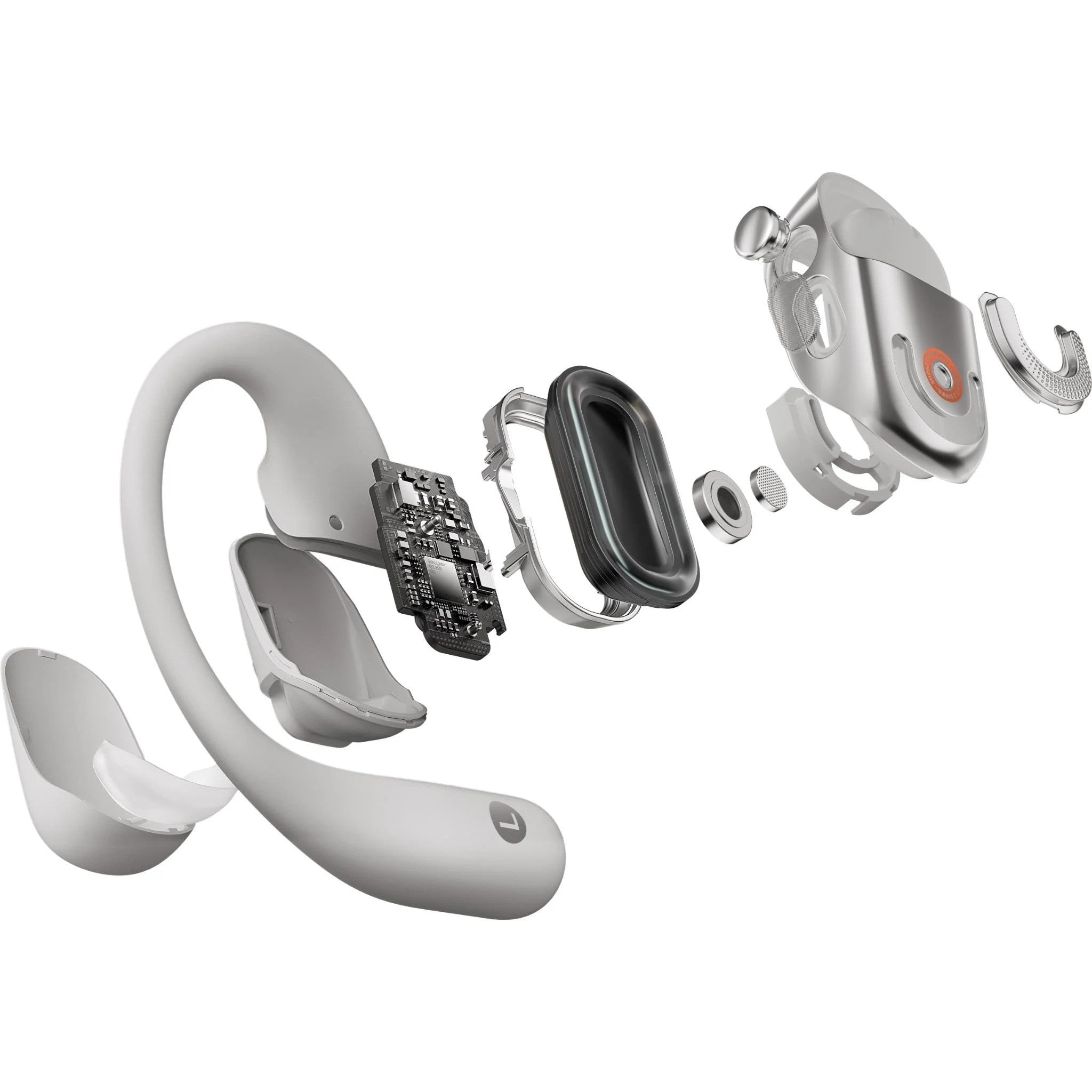 Shokz OpenFit 2+ Open Ear TWS Earbuds (Grey)
