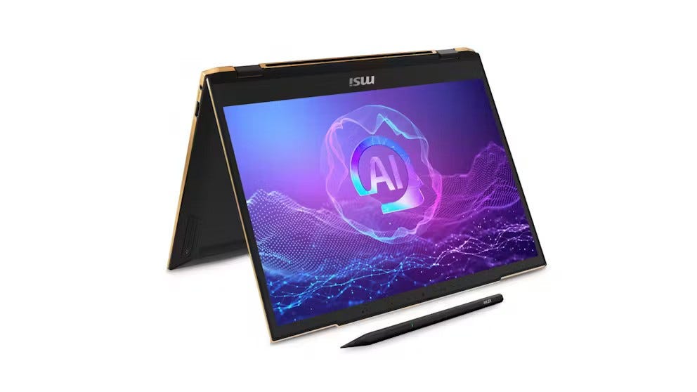 MSI Summit 13 AI Evo A2VMTG 13.3" Laptop with U7-258V 32GB 2TB SSD Touch