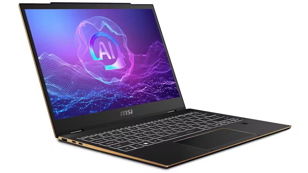 MSI Summit 13 AI Evo A2VMTG 13.3" Laptop with U7-258V 32GB 2TB SSD Touch