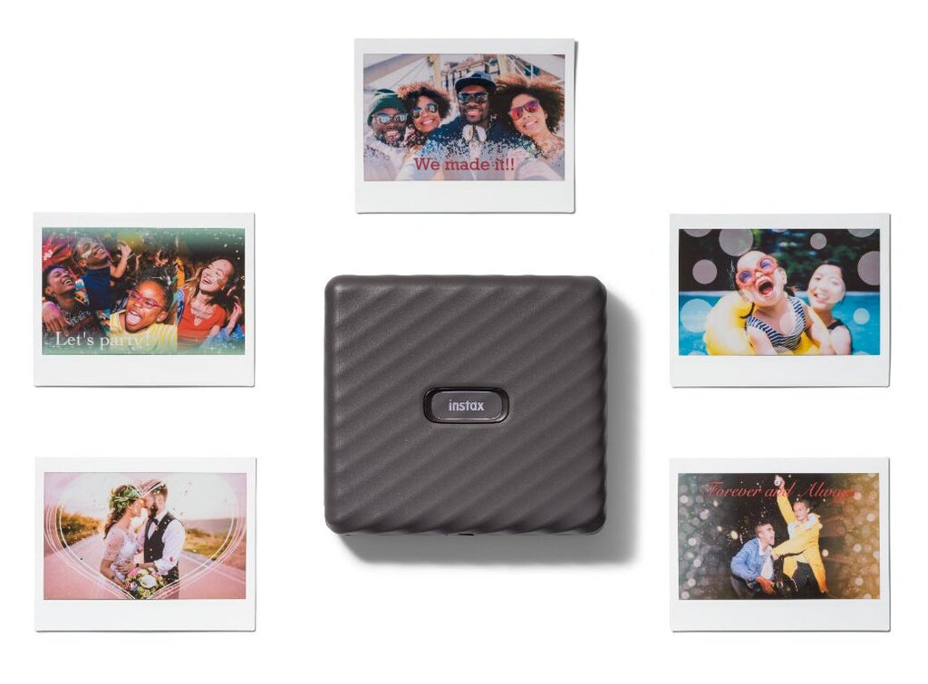 Fujifilm INSTAX Link WIDE Smartphone Printer - Mocha Gray