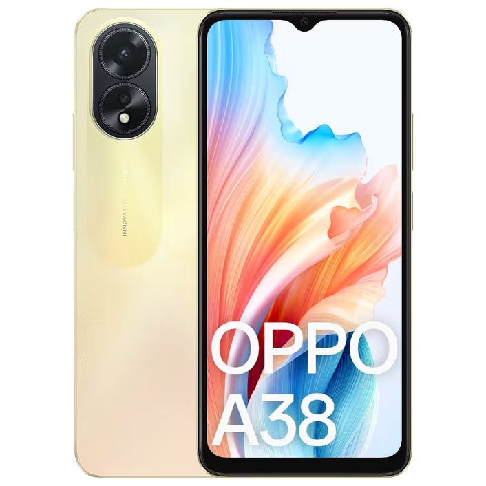 Oppo A38 128GB (Glowing Gold)  