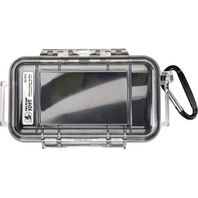 Pelican 1015 Micro Case - Clear Black with Black Liner