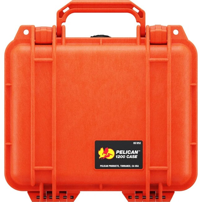 Pelican 1200 Case - Orange without Foam