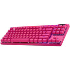 Logitech G PRO X TKL LIGHTSPEED Gaming Keyboard (Magenta)