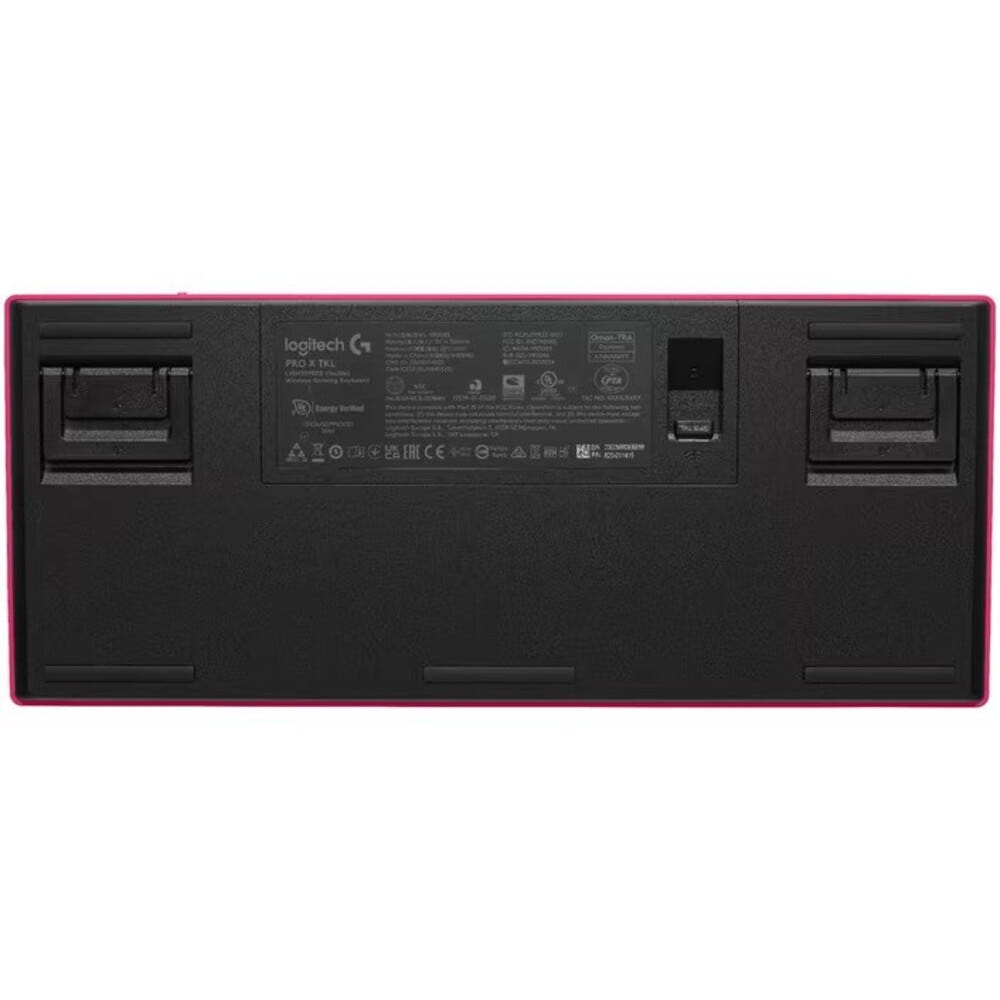 Logitech G PRO X TKL LIGHTSPEED Gaming Keyboard (Magenta)