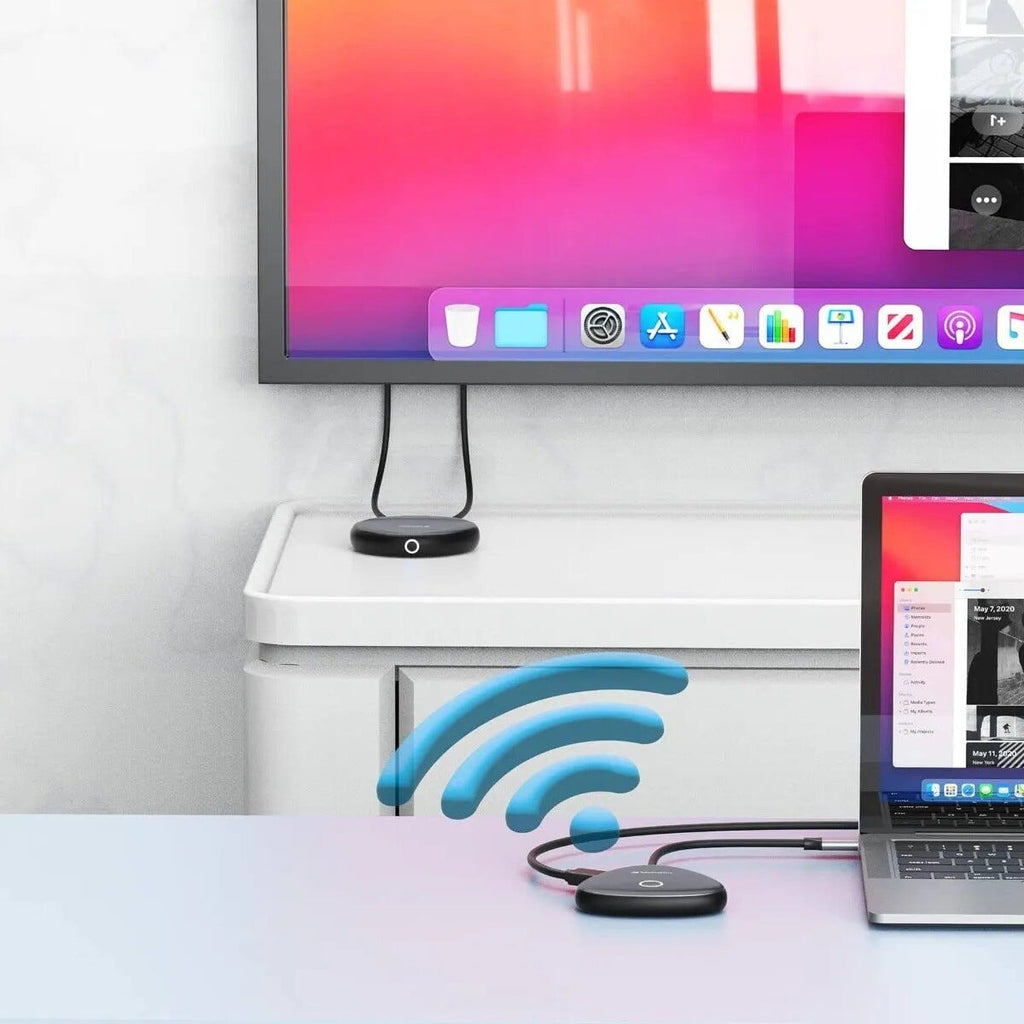 Verbatim Share My Screen USB-C Wireless 4K HDMI Display Adapter