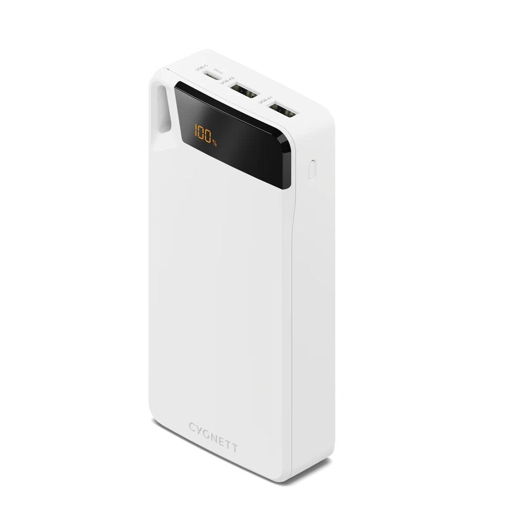 Cygnett ChargeUp Boost 4th Gen 20K mAh Power Bank (White)