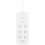 Belkin 6-Outlet Surge Protection Strip with Dual USB-C Charging Ports  