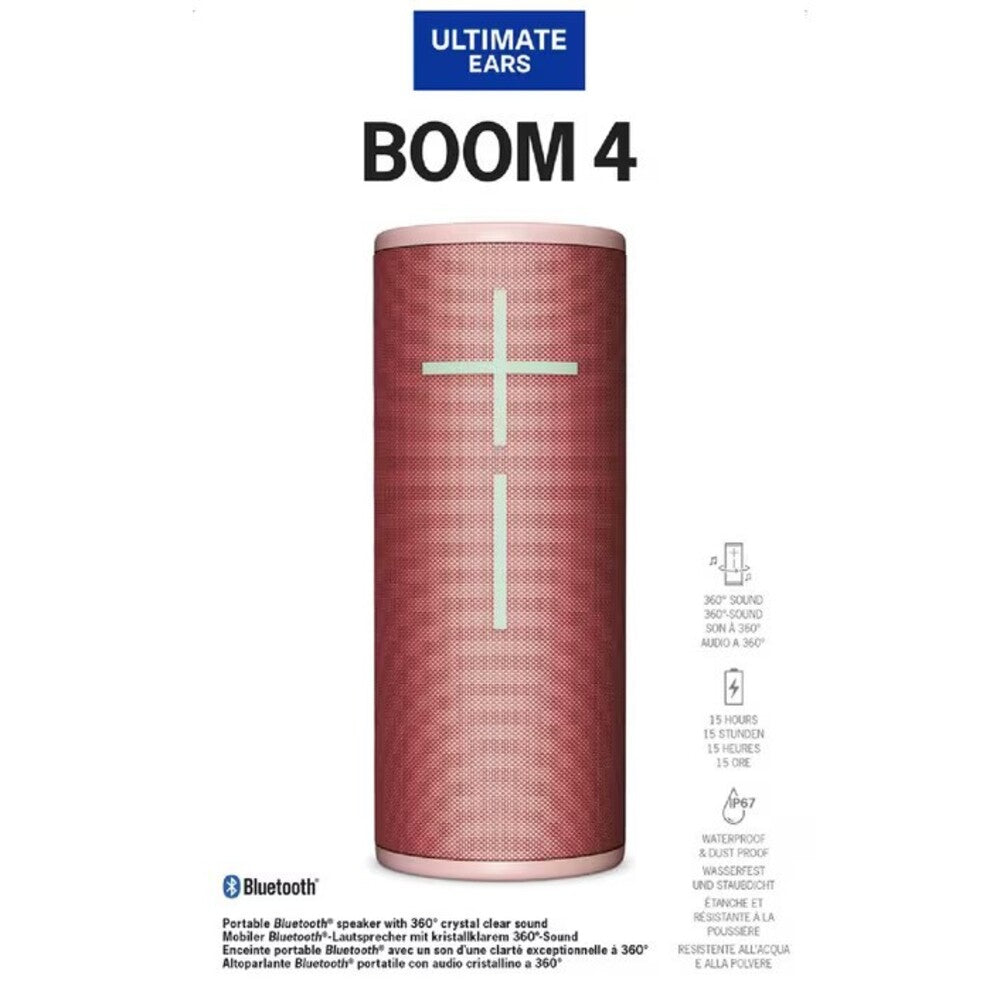Ultimate Ears Boom 4 (Raspberry)