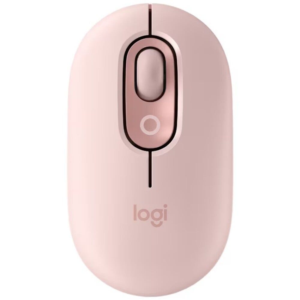 Logitech POP Keyboard and Mouse Combo with Ultimate Ears MINIROLL (Rose)
