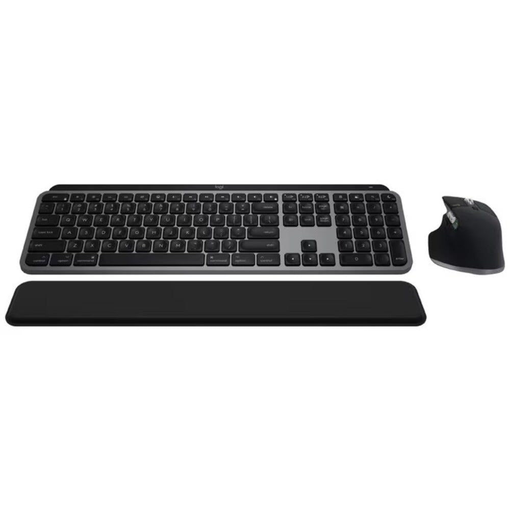 Logitech MX Keys S for Mac Keyboard and Mouse Combo (Space Grey