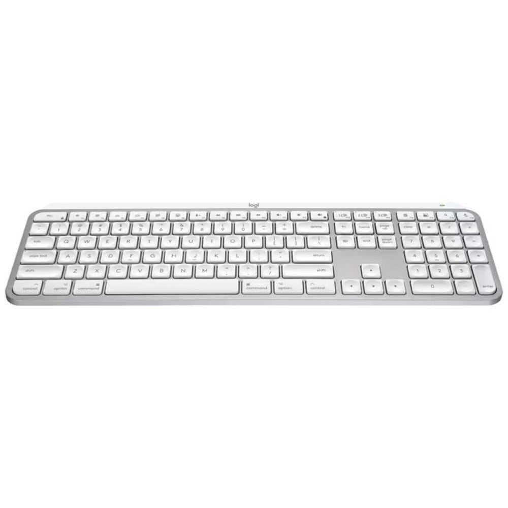 Logitech MX Keys S for Mac Wireless Keyboard (Pale Grey) 