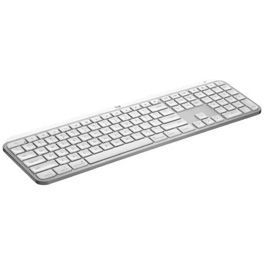 Logitech MX Keys S for Mac Wireless Keyboard (Pale Grey) 