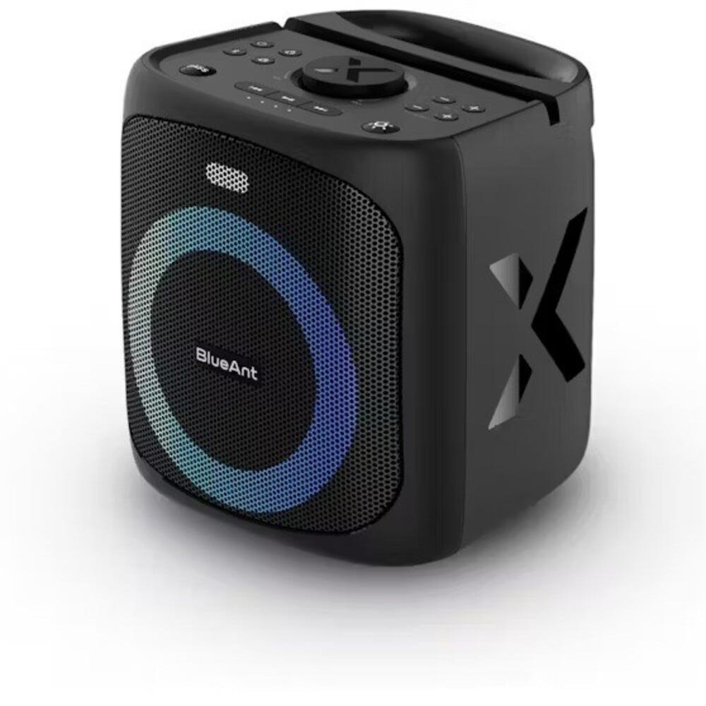 Open Box BlueAnt X4 Portable Bluetooth Mini Party Speaker