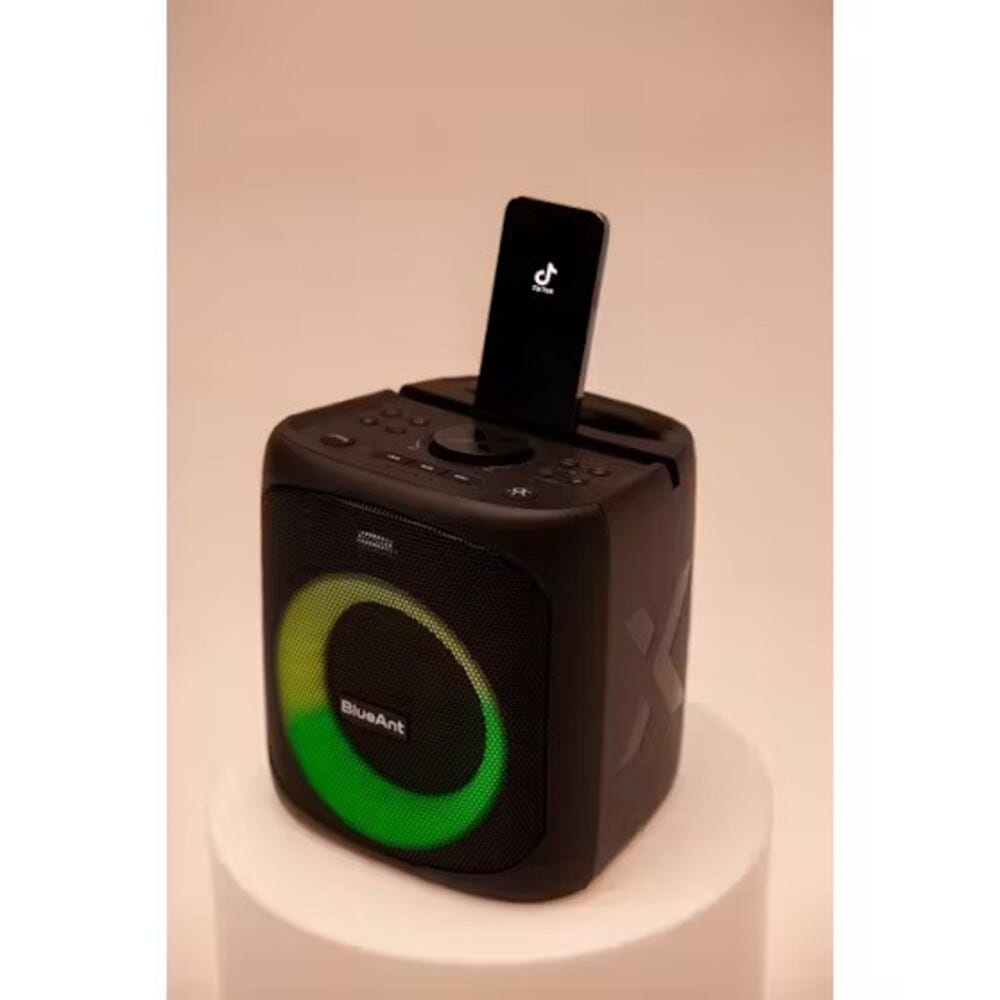 Open Box BlueAnt X4 Portable Bluetooth Mini Party Speaker