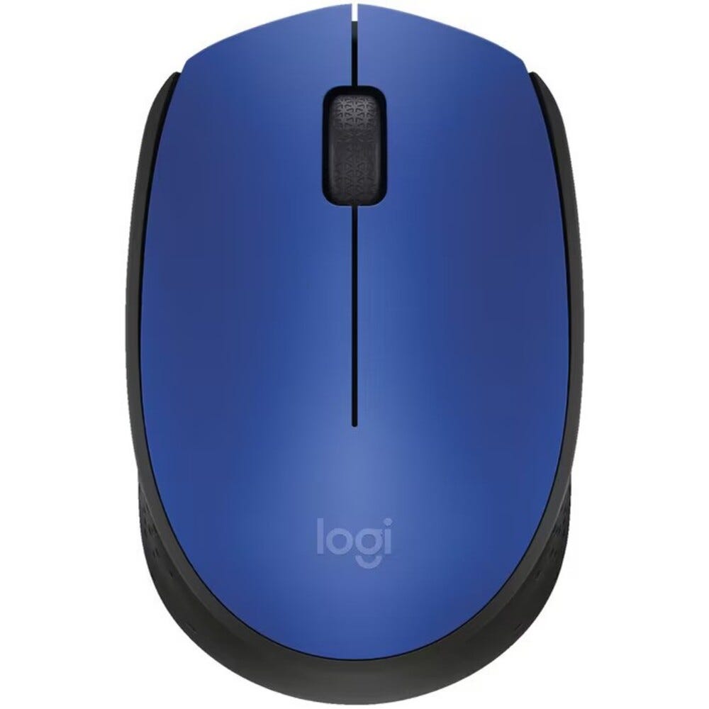 Logitech M171 Wireless Mouse (Blue) 