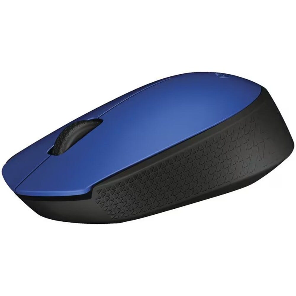 Logitech M171 Wireless Mouse (Blue) 