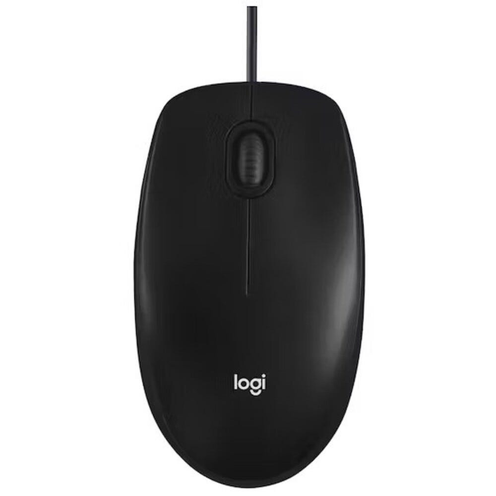 Logitech M90 Corded Mouse (Black)