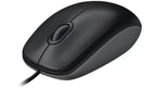 Logitech M90 Corded Mouse (Black)