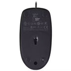 Logitech M90 Corded Mouse (Black)