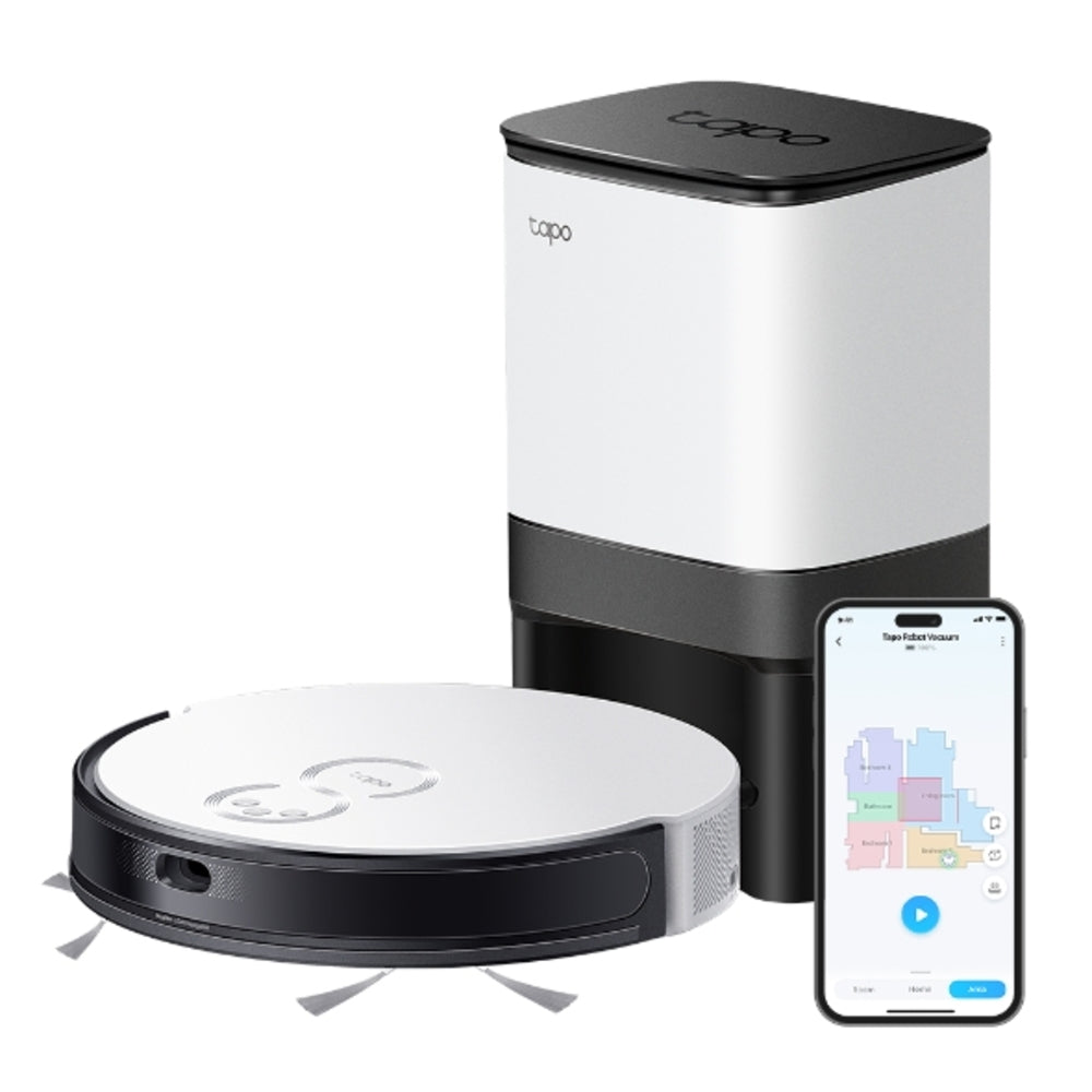 
TP-Link Tapo RV20 Mop Plus Robot Vacuum Cleaner & Auto-Empty Dock + Mop
