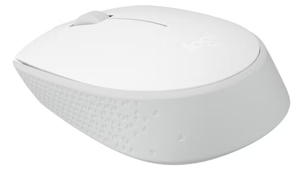 Logitech M171 Wireless Mouse (Off White)